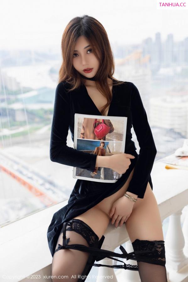綺裡嘉 绮里嘉 [XiuRen]高清写真图 2023.06.30 No.7005 绮里嘉ula 黑丝美腿第50张图片